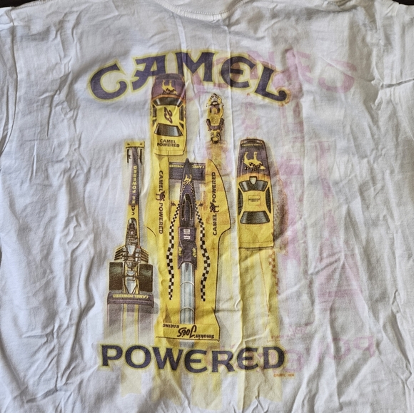 Camel Cigarettes Camel Powered Smokin Joe's Racing XL T-shirt - Picture 7 of 8